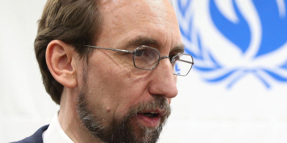 Zeid Raad al-Husszein. FOTÓ: Heon-Kyun-Pool/Getty Images