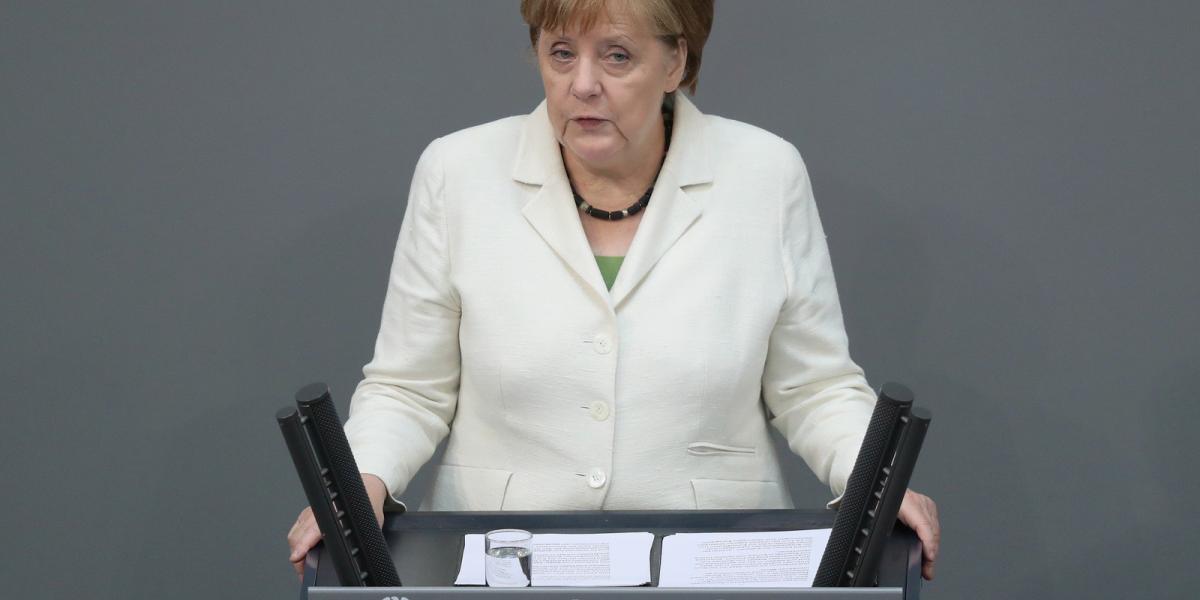 Merkel szerint jobb a helyzet a menekültválság terén, mint egy éve FOTÓ: EUROPRESS/GETTY IMAGES/SEAN GALLUP