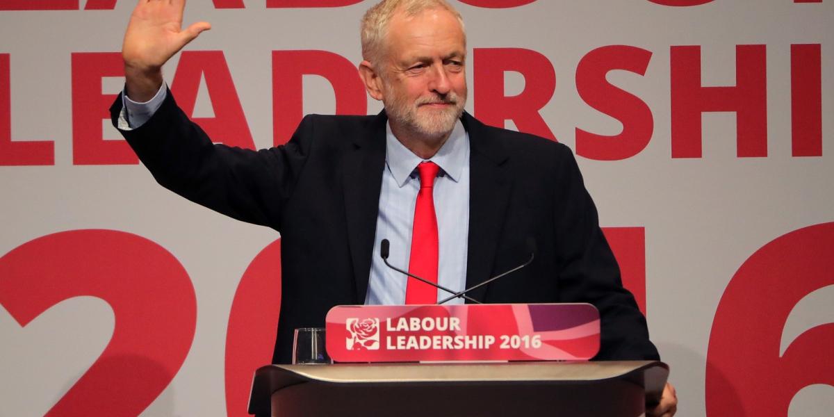 Jeremy Corbyn - Fotó:  Christopher Furlong/Getty Images