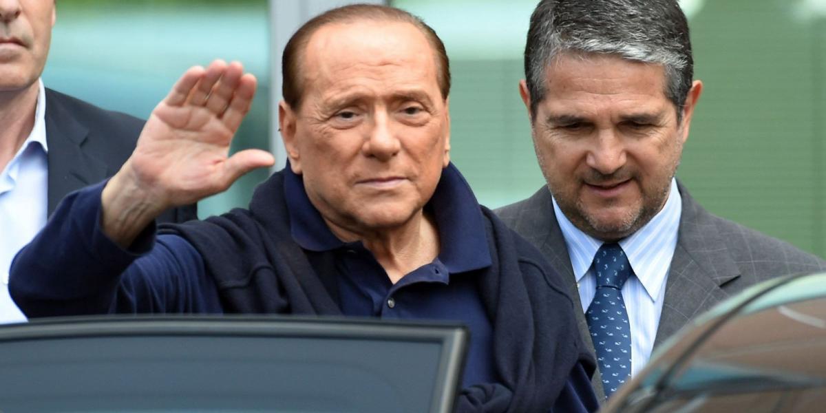 Berlusconi – már szívműtéte után FOTÓ: EUROPRESS/GETTY IMAGES/PIER MARCO TACCA