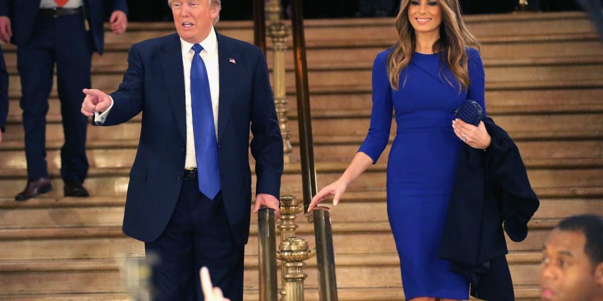 Donald Trump és Melania Trump. FOTÓ: Chip Somodevilla/Getty Images