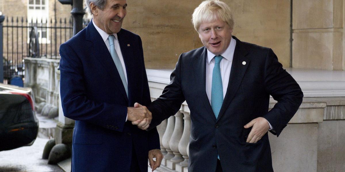 John Kerry és Boris Johnson a jemeni helyzetről is tárgyalt Londonban FOTÓ: EUROPRESS/GETTY IMAGES