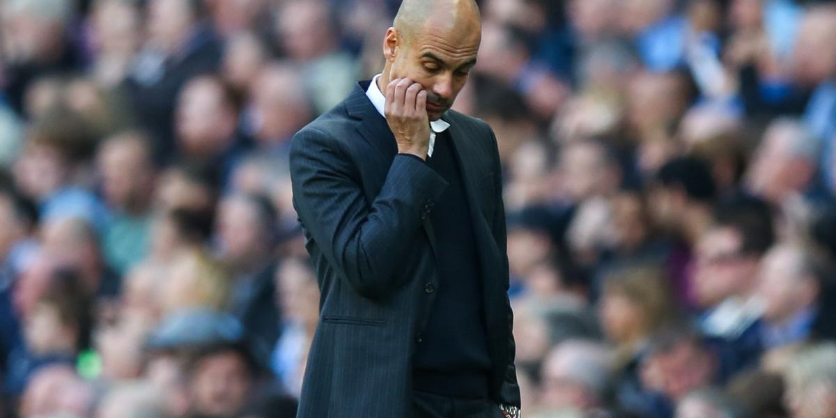 A Manchester City négy mérkőzés óta nyeretlen, Pep Guardiola okkal lehet nyugtalan FOTÓ: EUROPRESS/GETTY IMAGES/ROBBIE JAY BARRA