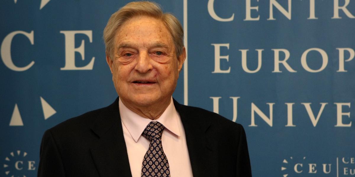 Soros György egy korábbi látogatása a CEU-n FOTÓ: Népszava