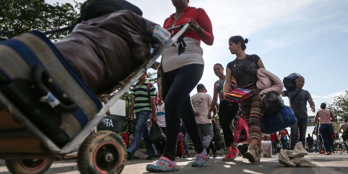 Tömegesen járnak át Kolumbiába vásárolni a venezuelaiak FOTÓ: EUROPRESS/GETTY IMAGES/MARIO TAMA