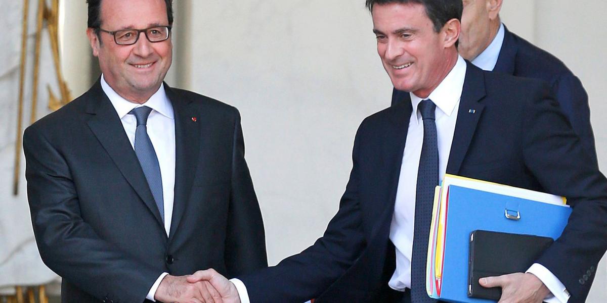 Manuel Valls nem fordul szembe Hollande-dal FOTÓ: EUROPRESS/GETTYIMAGES/CHESNOT