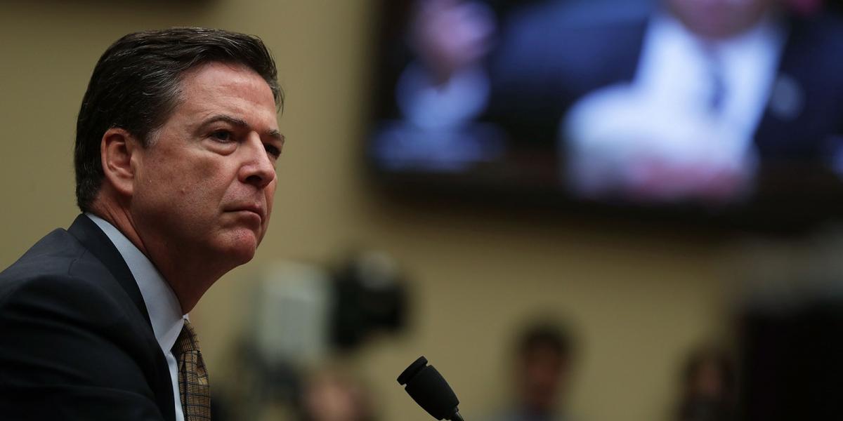 James Comey FBI-főnök zavarba ejtő döntést hozott FOTÓ: EUROPRESS/GETTY IMAGES/ALEX WONG