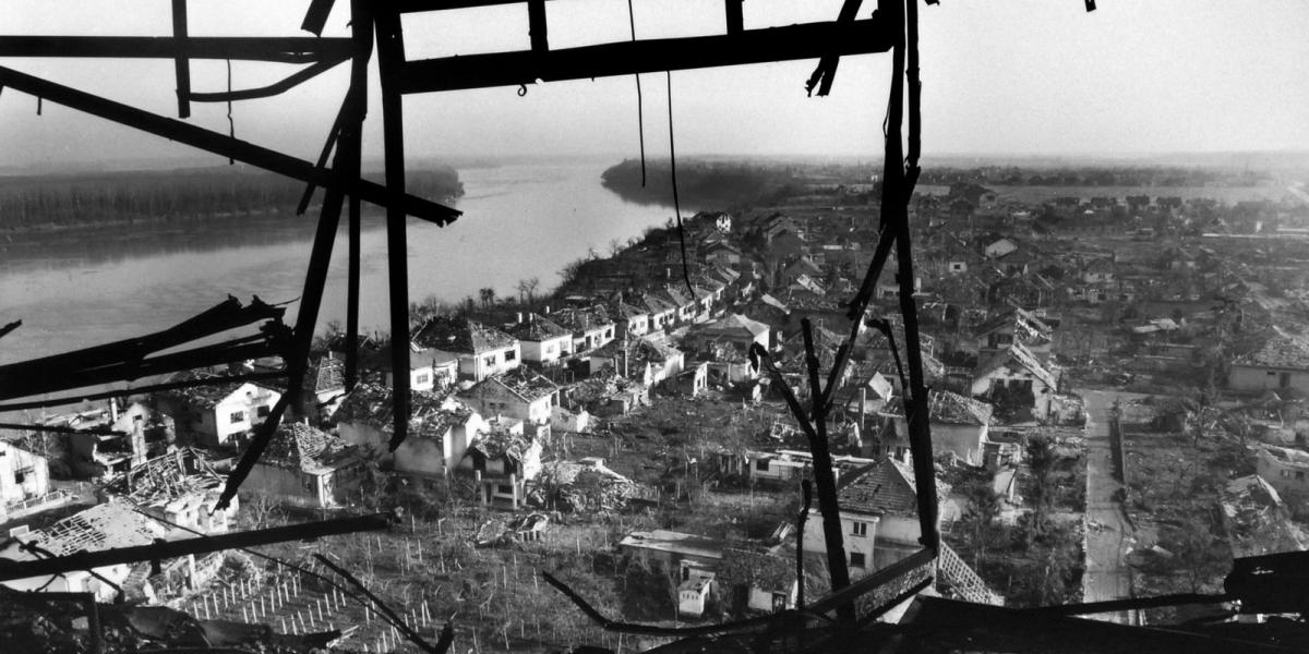 Vukovár a háború végén romokban állt FOTÓ: EUROPRESS/GETTY IMAGES/ ROMANO CAGNONI