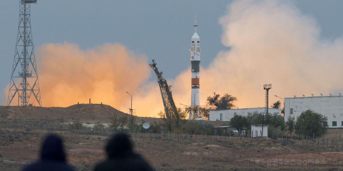 Bajkonurból startolnak a korszerűsített Szojuz rakéták a Nemzetközi Űrállomás felé FOTÓ: EUROPRESS/GETTY IMAGES/NASA