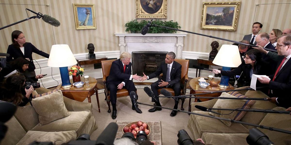 Donald Trump lebonthatja Barack Obama külpolitikai örökségét FOTÓ: EUROPRESS/GETTY IMAGES/WIN MCNAMEE