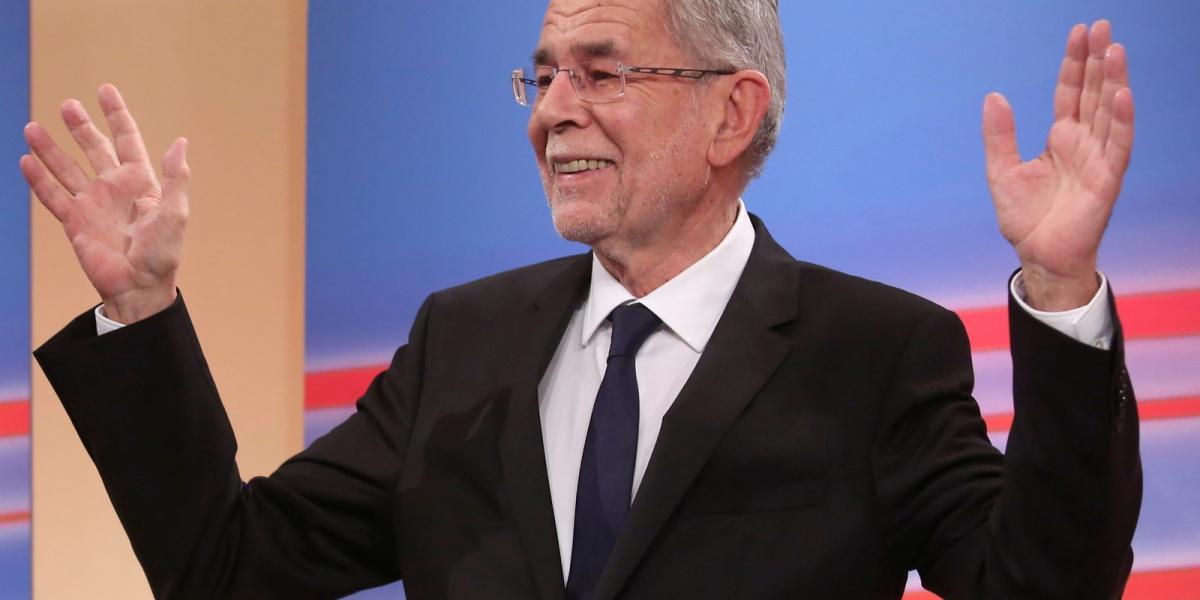 Van der Bellen győzelmének köszönhetően stabil maradhat az osztrák belpolitika FOTÓ: EUROPRESS/GETTY IMAGES/ALEX DOMANSKI