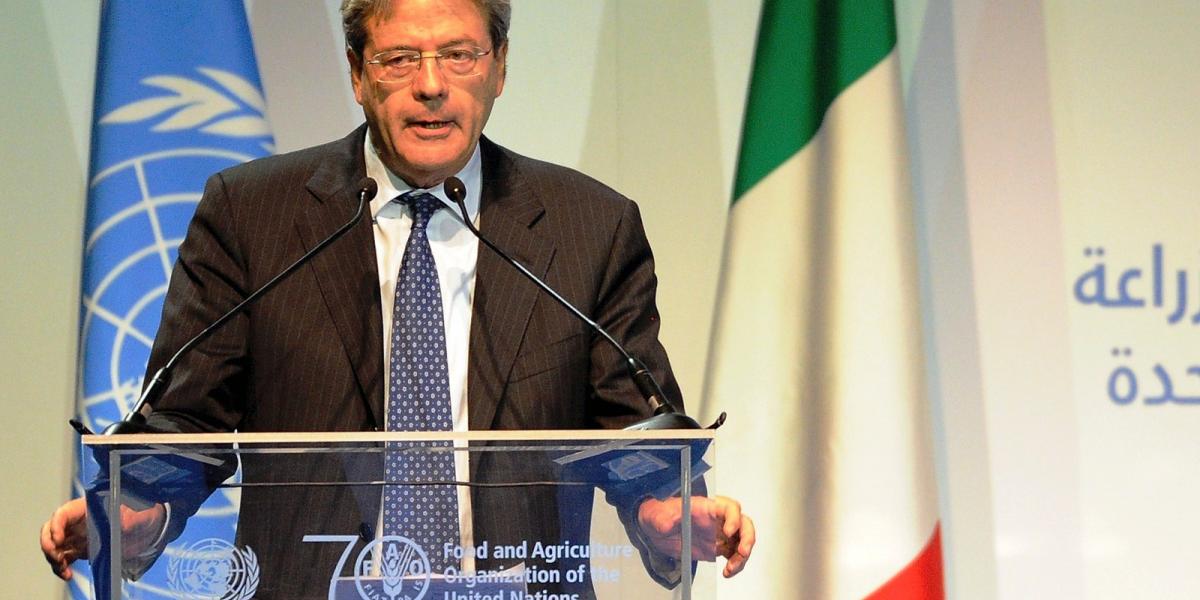 Paolo Gentiloni. FOTÓ: Pier Marco Tacca/Getty Images 