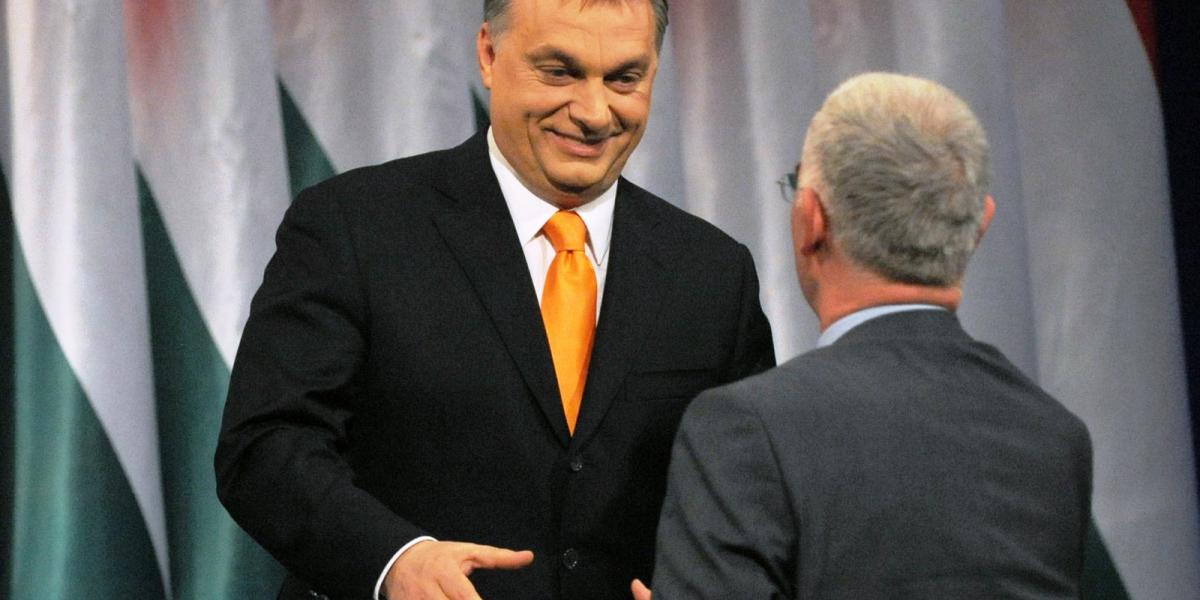 Orbán és Balog egy korábbi évértékelőn. FOTÓ: Népszava