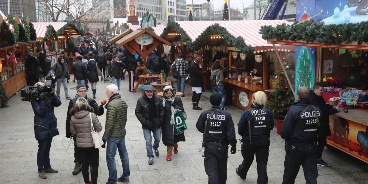 Tegnap Berlinben újra megnyitották a karácsonyi vásárt FOTÓ: EUROPRESS/GETTY IMAGES/SEAN GALLUP