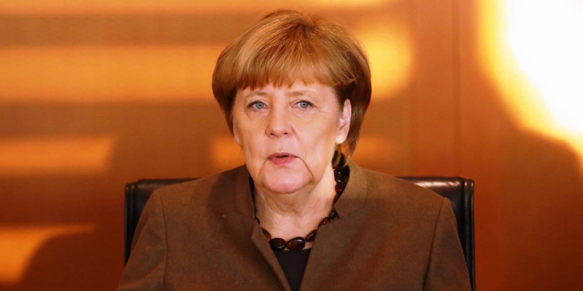 Angela Merkel még nem tudja, melyik SPD-vezetővel kell megküzdenie FOTÓ: EUROPRESS/GETTY IMAGES/SEAN GALLUP