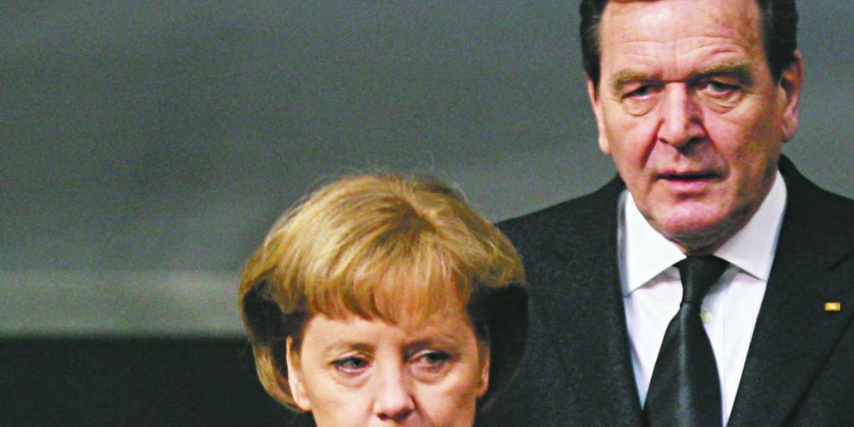 Angela Merkel és Gerhard Schröder mellett egy sor német politikust hallgathattak le a titkosszolgálatok FOTÓ: EUROPRESS/GETTY IM