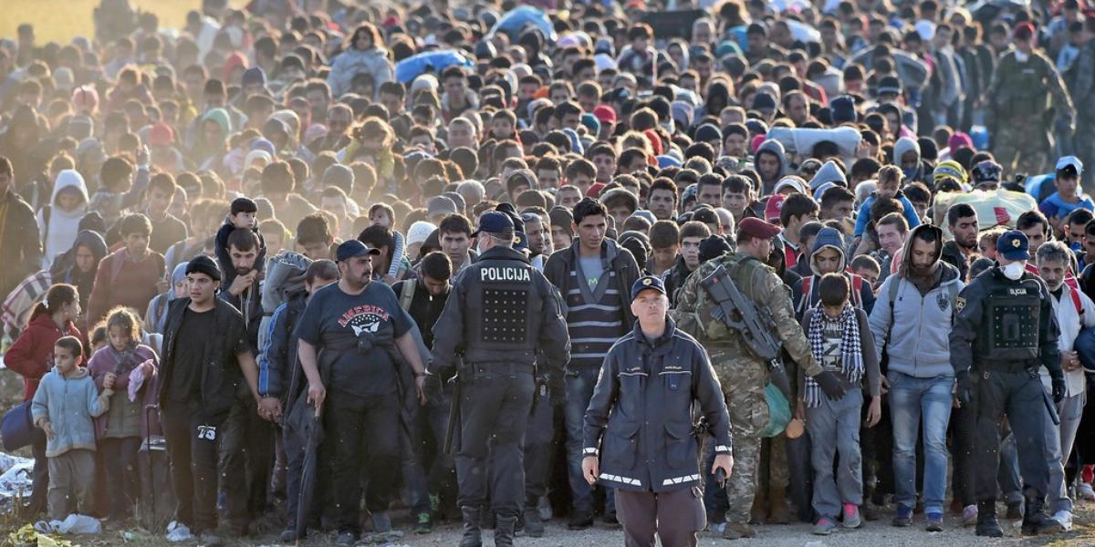 A 2015-ös menekültválság. FOTÓ: Getty Images