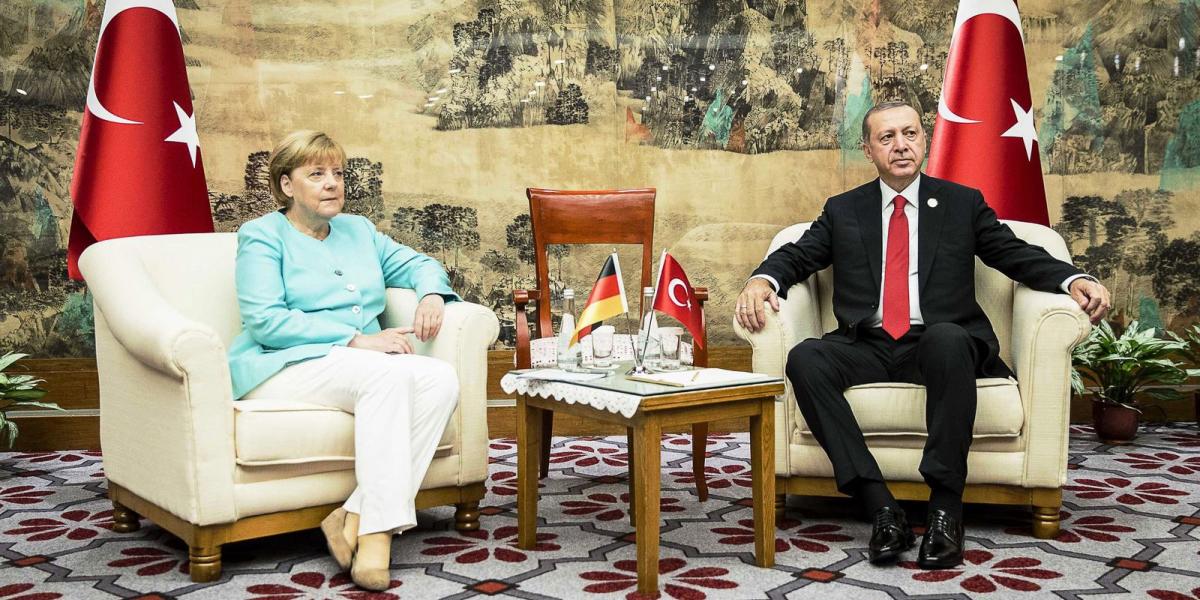 Angela Merkel és Recep Tayyip Erdogan tavaly a G20-csúcs margóján is egyeztetett FOTÓ: EUROPRESS/GETTY IMAGES