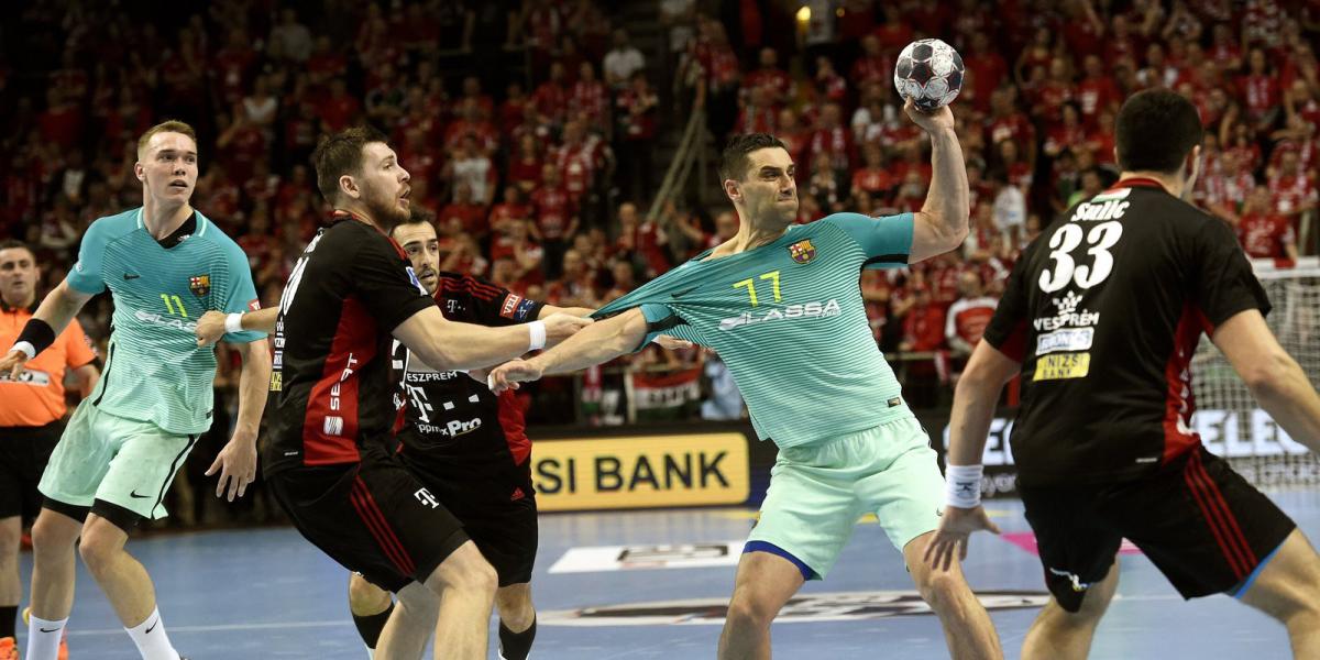 Férfi kézilabda BL - Veszprém-Barcelona -  MTI Fotó: Bruzák Noémi