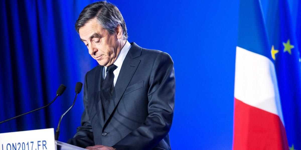 Fillon szinte reménytelen helyzetbe sodorta magát FOTÓ: EUROPRESS/GETTY IMAGES/NICOLAS KOVARIK