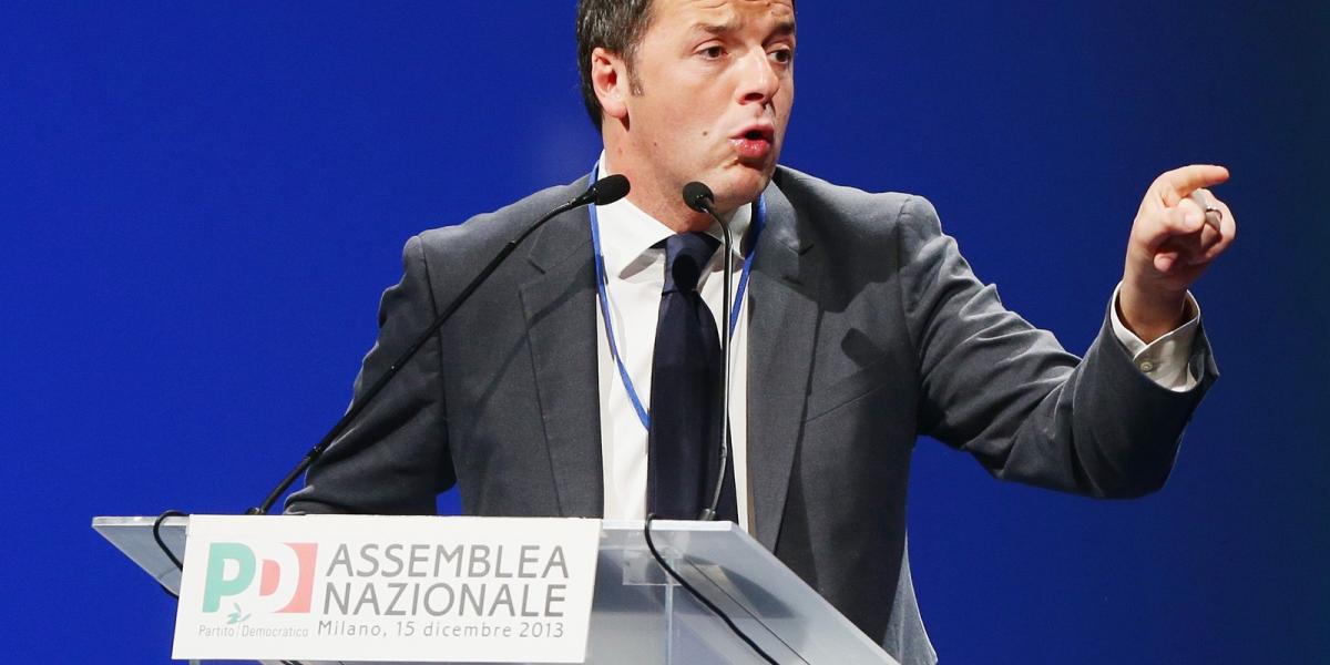 Matteo Renzi, a Demokrata Párt (PD) elnöke
Fotó: Europress/Getty Images/Vittorio Zunino Celotto