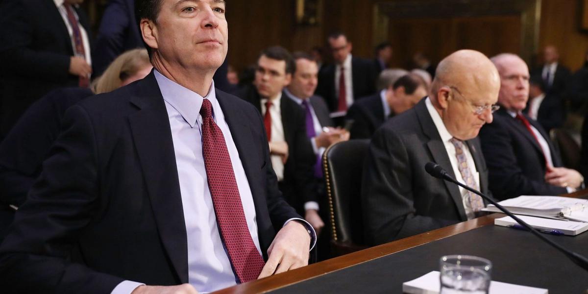 James Comey FBI-igazgató az igazságügytől várja a cáfolatot FOTÓ: EUROPRESS/GETTY IMAGES/JOE RAEDLE