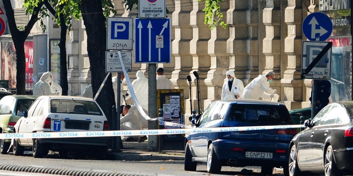 A robbantás után hosszú ideig helyszíneltek, ennek is köszönhető, hogy bizonyíthatják a gyanút FOTÓ: MOLNÁR ÁDÁM