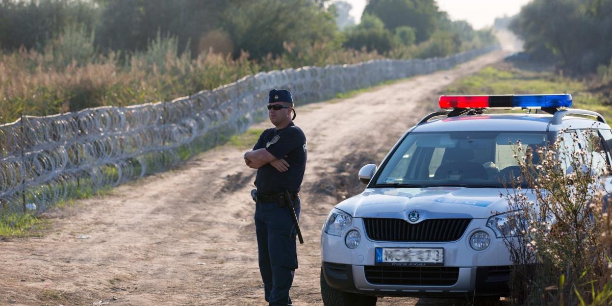 Őrszem a déli határon - Fotó: Matt Cardy/Getty Images