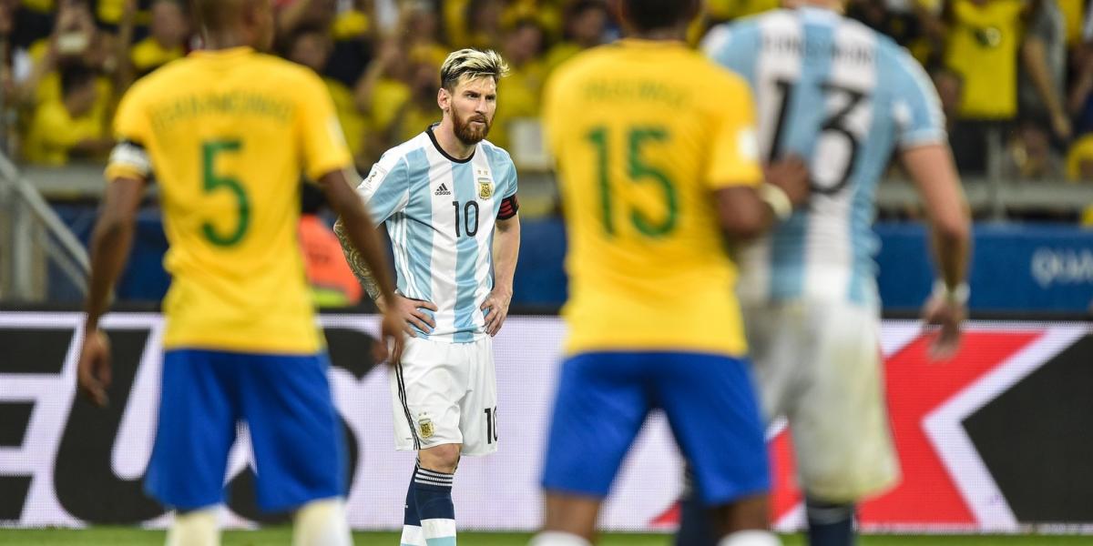 Az argentinnak az ősszel nem ment a brazilok otthonában, Chile ellen javíthat FOTÓ: EUROPRESS/GETTY IMAGES/PEDRO VILELA