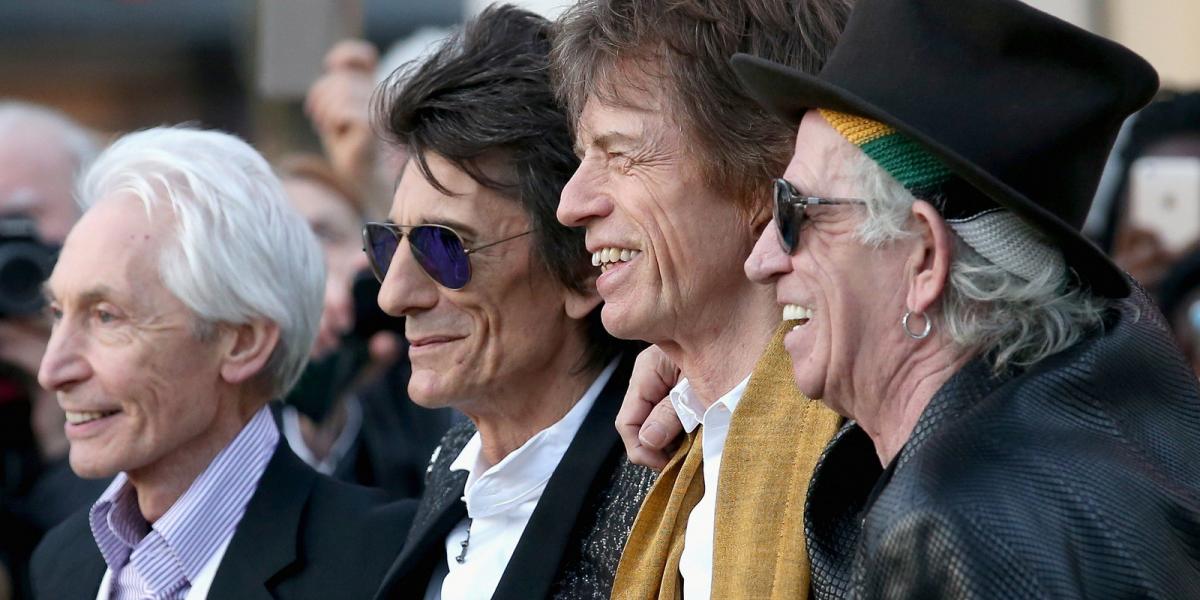 A Rolling Stones 1995-ben és 2007-ben járt Budapesten FOTÓ: GETTY