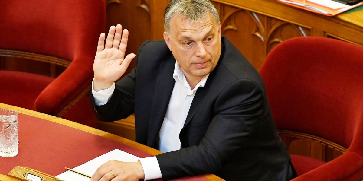 Orbán Viktor a Parlamentben MTI Fotó: Illyés Tibor