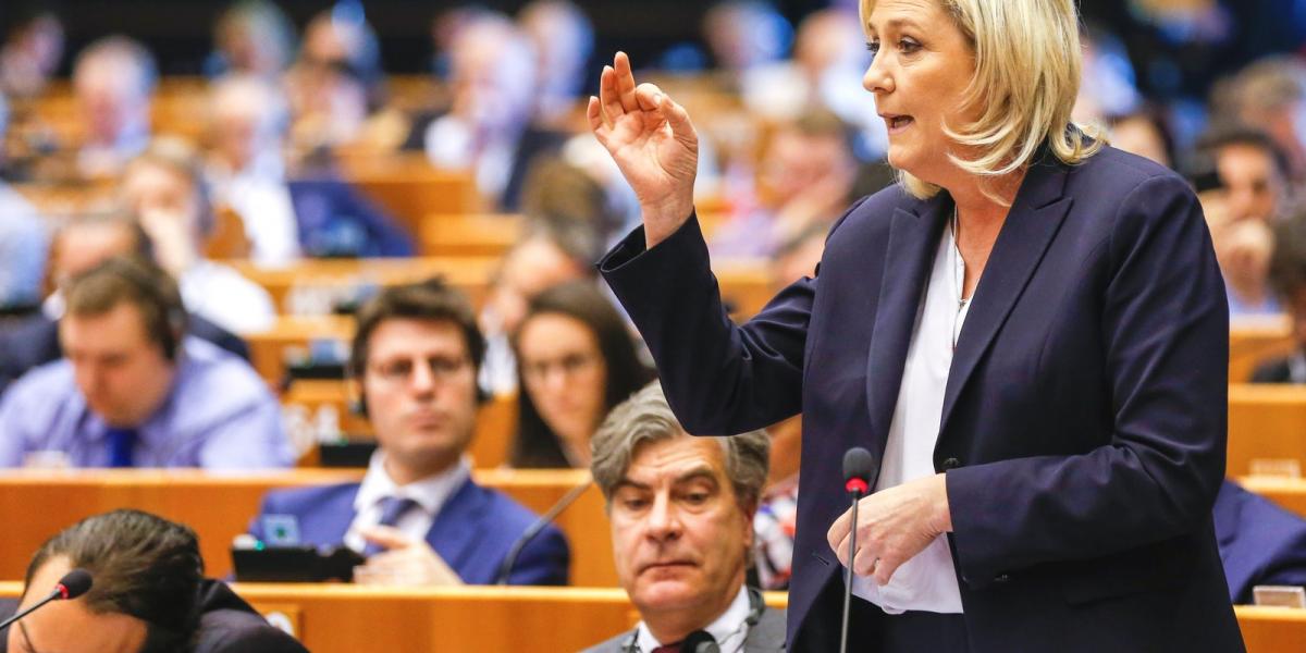 Marine le Pen a sajtót vádolja rágalmazással FOTÓ: EURÓPAI PARLAMENT