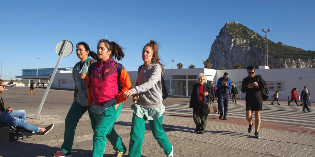 Nagy torlódás alakulhat ki a spanyol–gibraltári határátkelőknél FOTÓ: EUROPRESS/GETTY IMAGES/PABLO BLAZQUEZ DOMINGUEZ