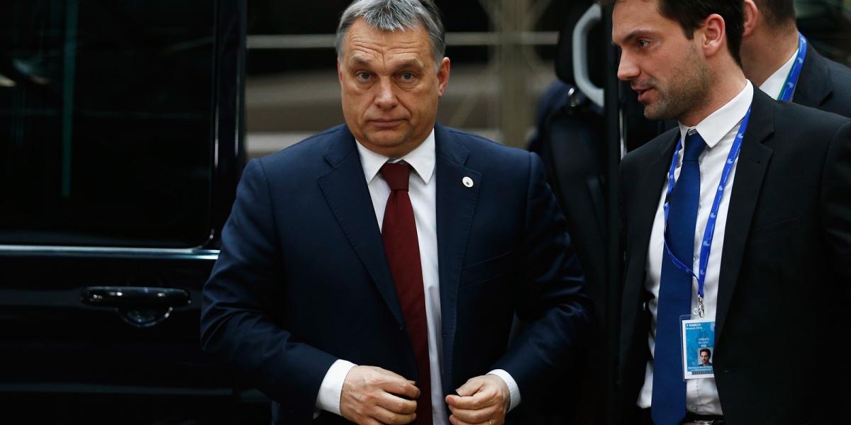 Orbán és Havas Bertalan 2016-ban Brüsszelben - Fotó: Dean Mouhtaropoulos / Getty Images