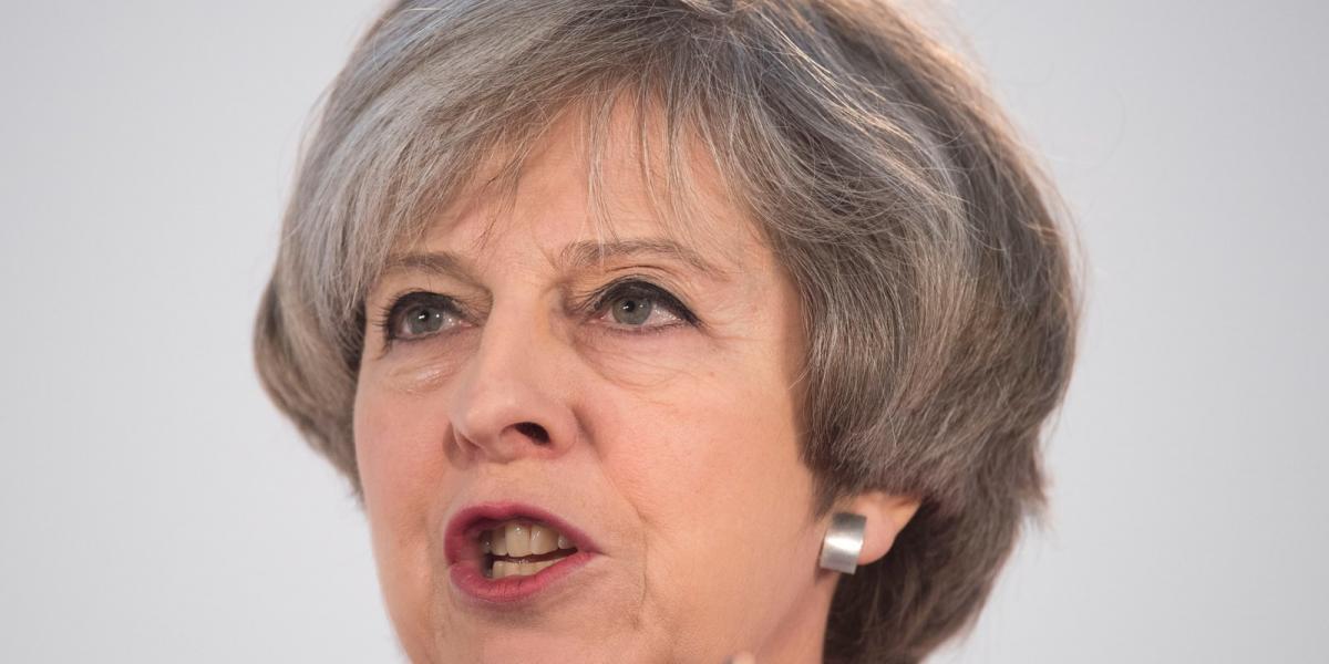 Theresa May szerint az Európai Unió beavatkozik a brit választási kampányba FOTÓ: GETTY IMAGES/MATTHEW HORWOOD