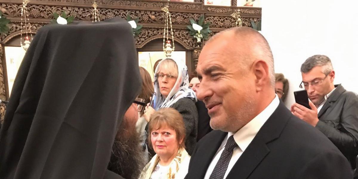 A régi-új miniszterelnök nemcsak a nacionalista pártok, hanem a bolgár ortodox egyház támogatását is élvezi FOTÓ: BOYKO BORISSOV