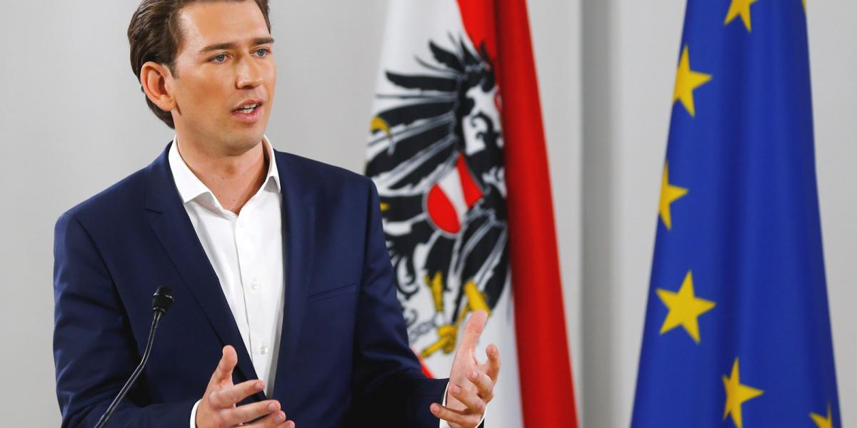 Sebastian Kurz az ÖVP új erős embere, FOTÓ: REUTERS/LEONHARD FOEGER