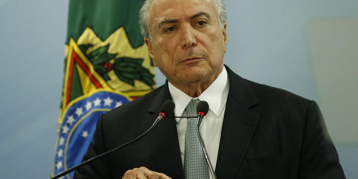 Michel Temer eddig sem tartozott a legnépszerűbb elnökök közé. FOTÓ: Getty Images