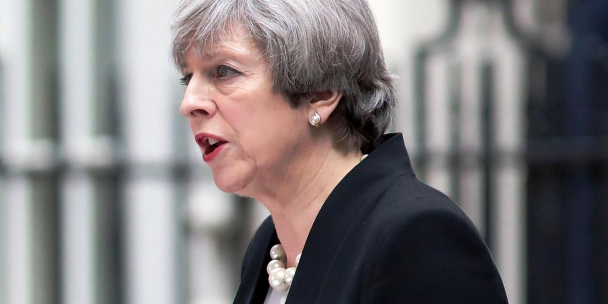 Theresa May FOTÓ: Getty Images