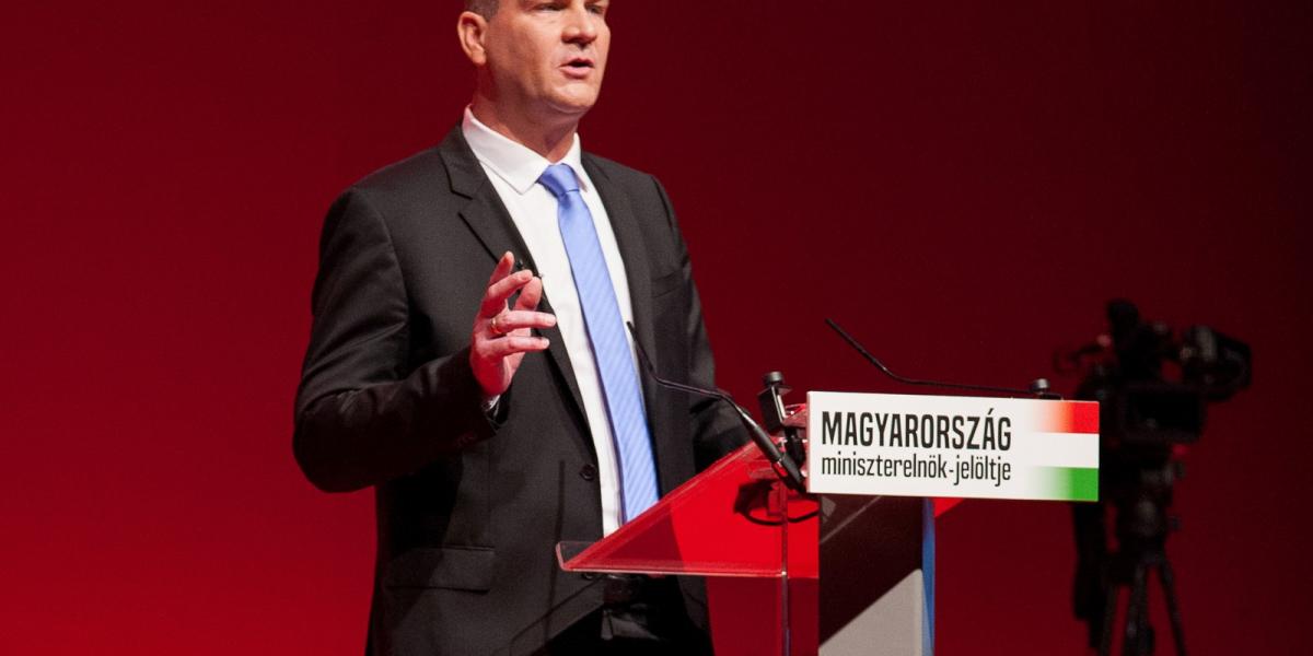 Botka László az MSZP kongresszusán május 27-én. Fotó: Molnár Ádám