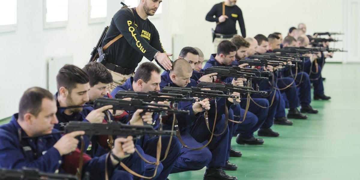 A határvadász egységek a kormányzat által elvártnál lassabban erősödnek FOTÓ: MTI/CZEGLÉDI ZSOLT