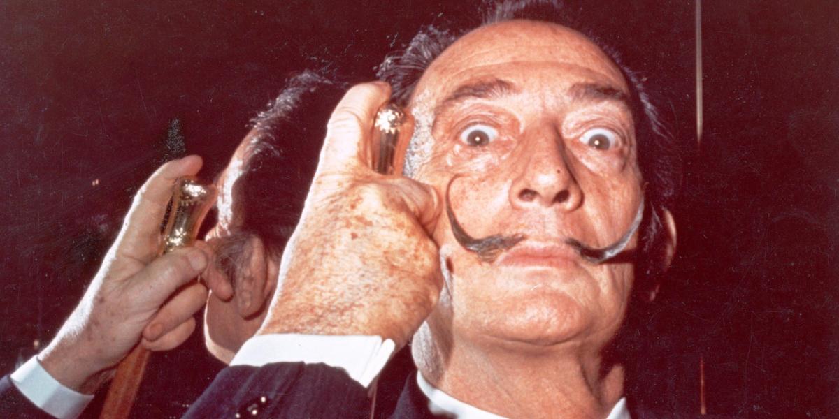  Salvador Dalí 1965-ben - Fotó: Hulton Archive/Getty Images
