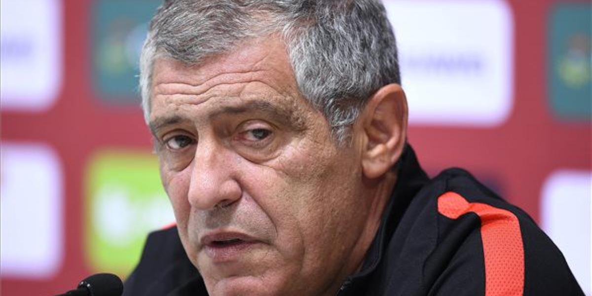 Fernando Santos vezetőedző. MTI Fotó: Kovács Tamás