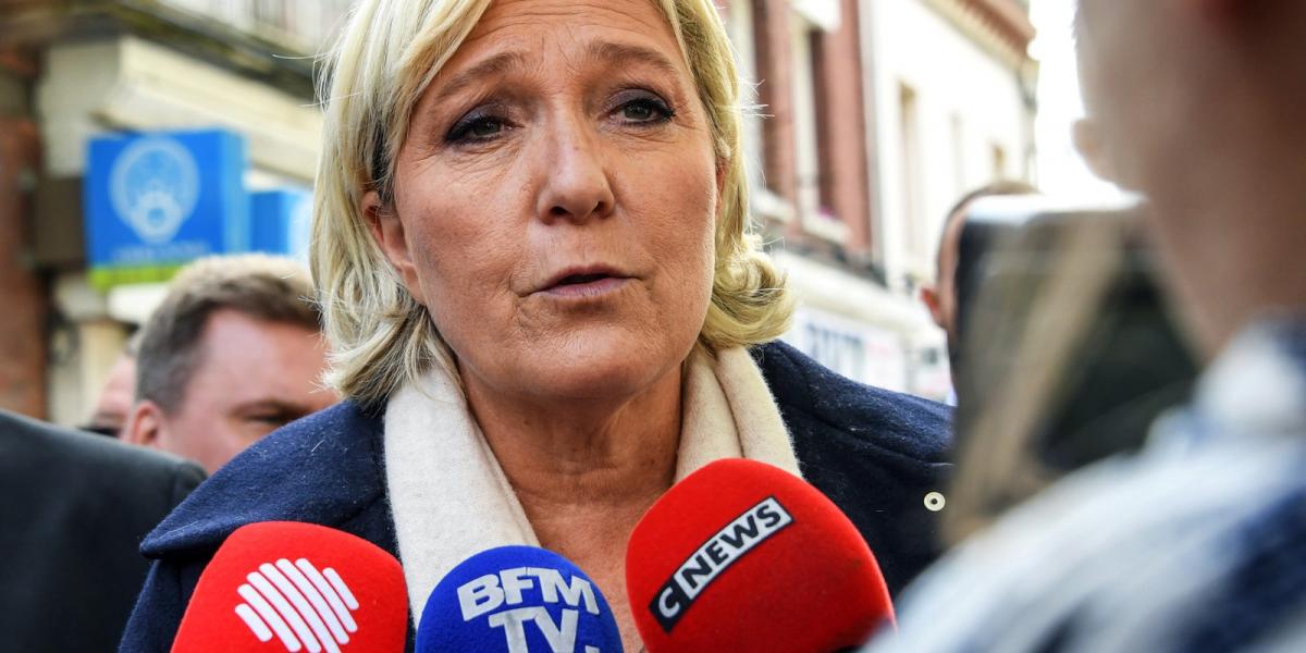 Marine le Pen FOTÓ: DENIS CHARLET / AFP