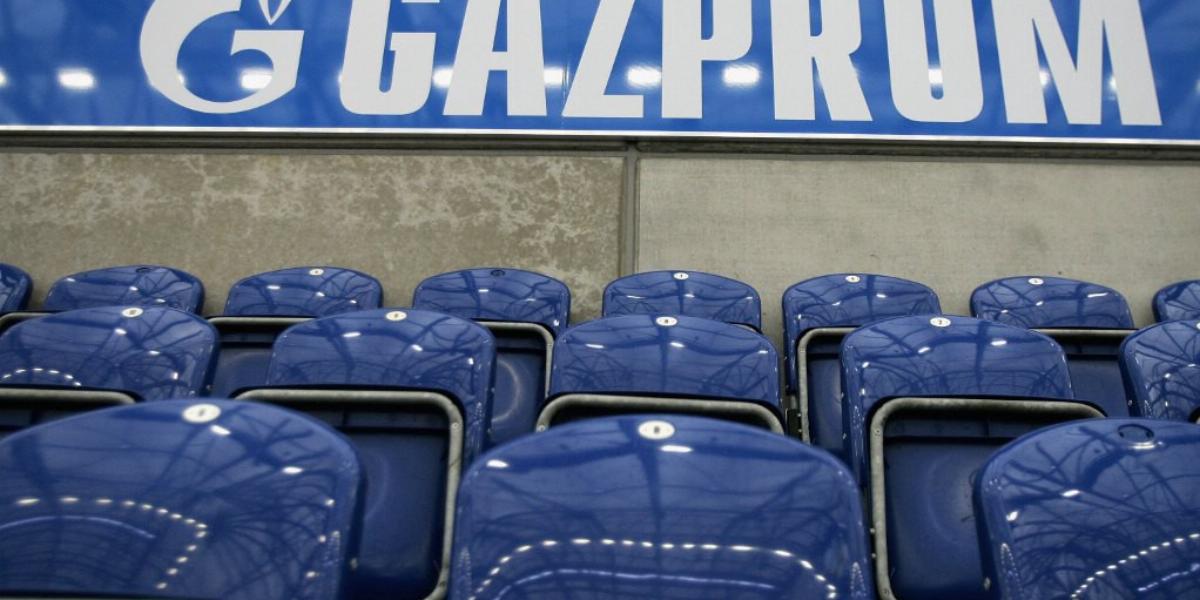 Életkép a Schalke 04 stadionjából. A Gazprom a nyugati fociban is érdekelt FOTÓ: EUROPRESS/GETTY IMAGES