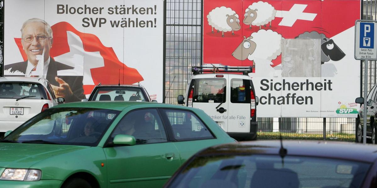 Cristoph Blocher évek óta küzd a bevándorlás ellen FOTÓ: EUROPRESS/GETTY IMAGES/RALPH ORLOWSKI