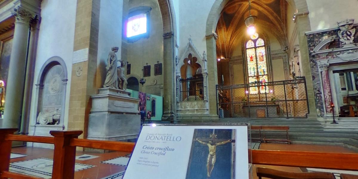 A Santa Croce belülről - Google Street View