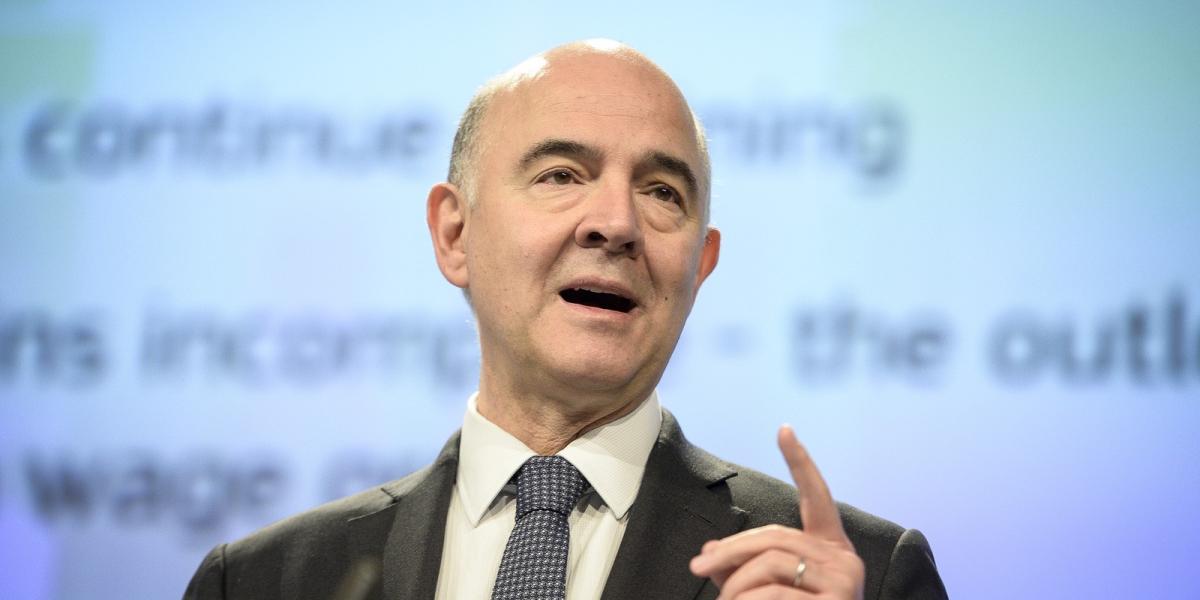 PIERRE MOSCOVICI, FOTÓ: WIKTOR DABKOWSKI / DPA