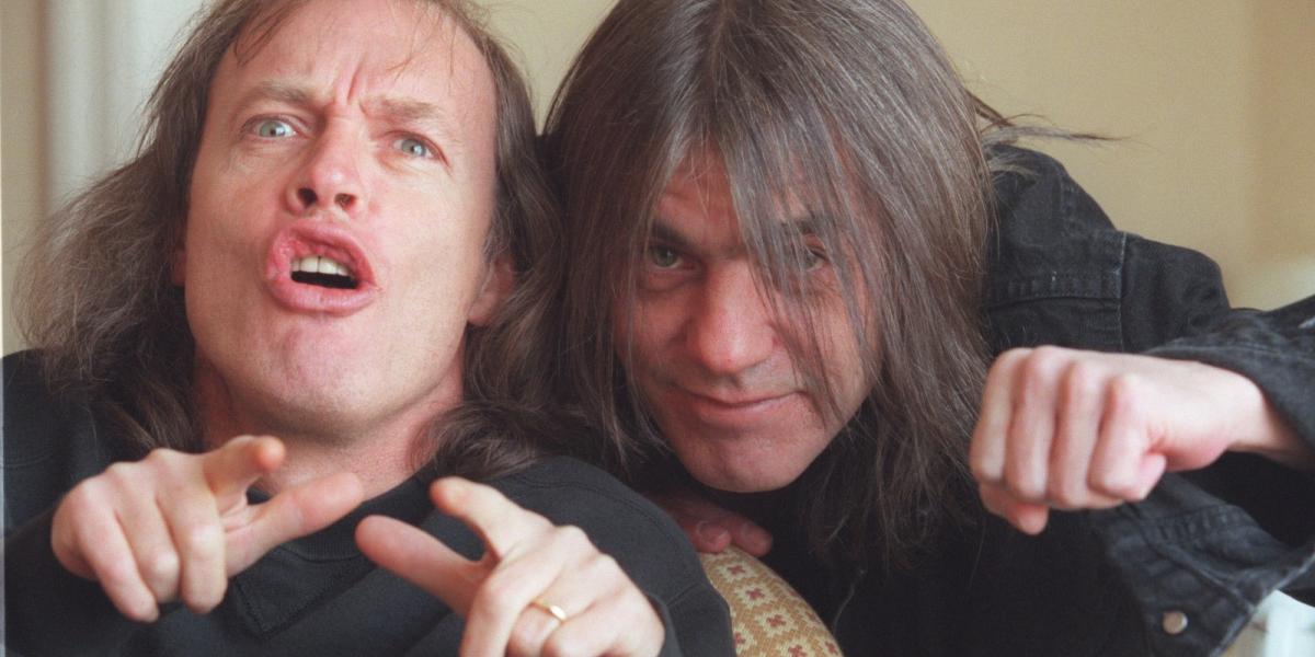 Angus és Malcolm Young 2000. márciusában - AFP fotó