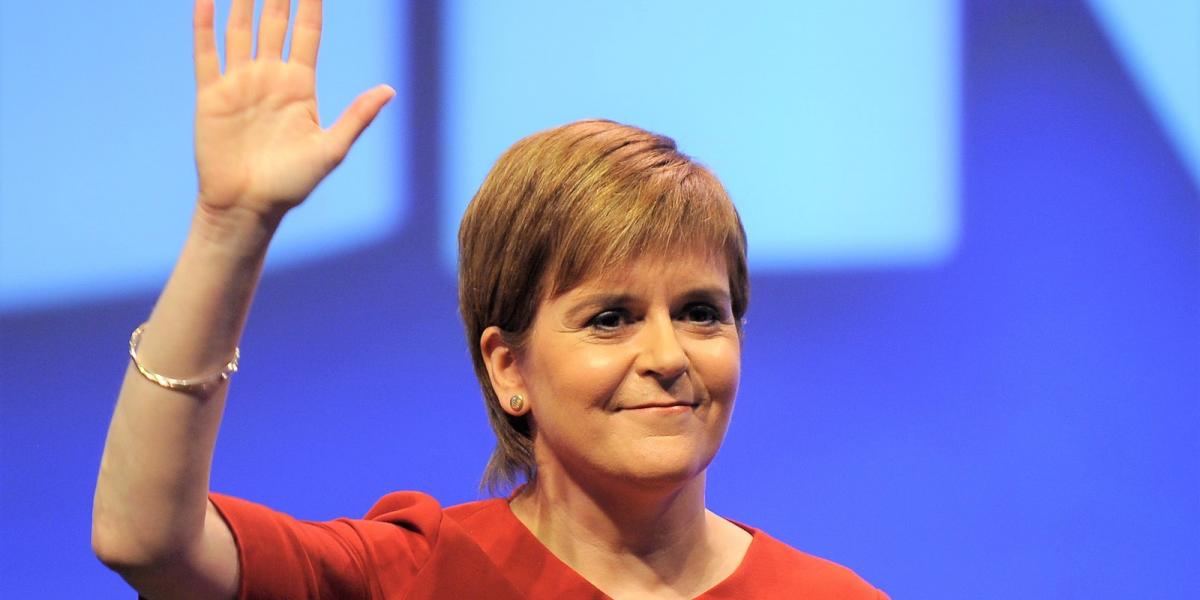 Nicola Sturgeon FOTÓ: ANDY BUCHANAN / AFP